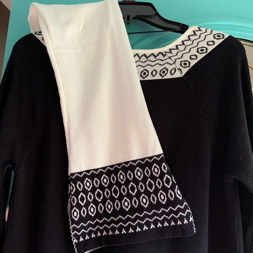 🎾Style & Co. Sweater & Scarf - Picture 7 of 10